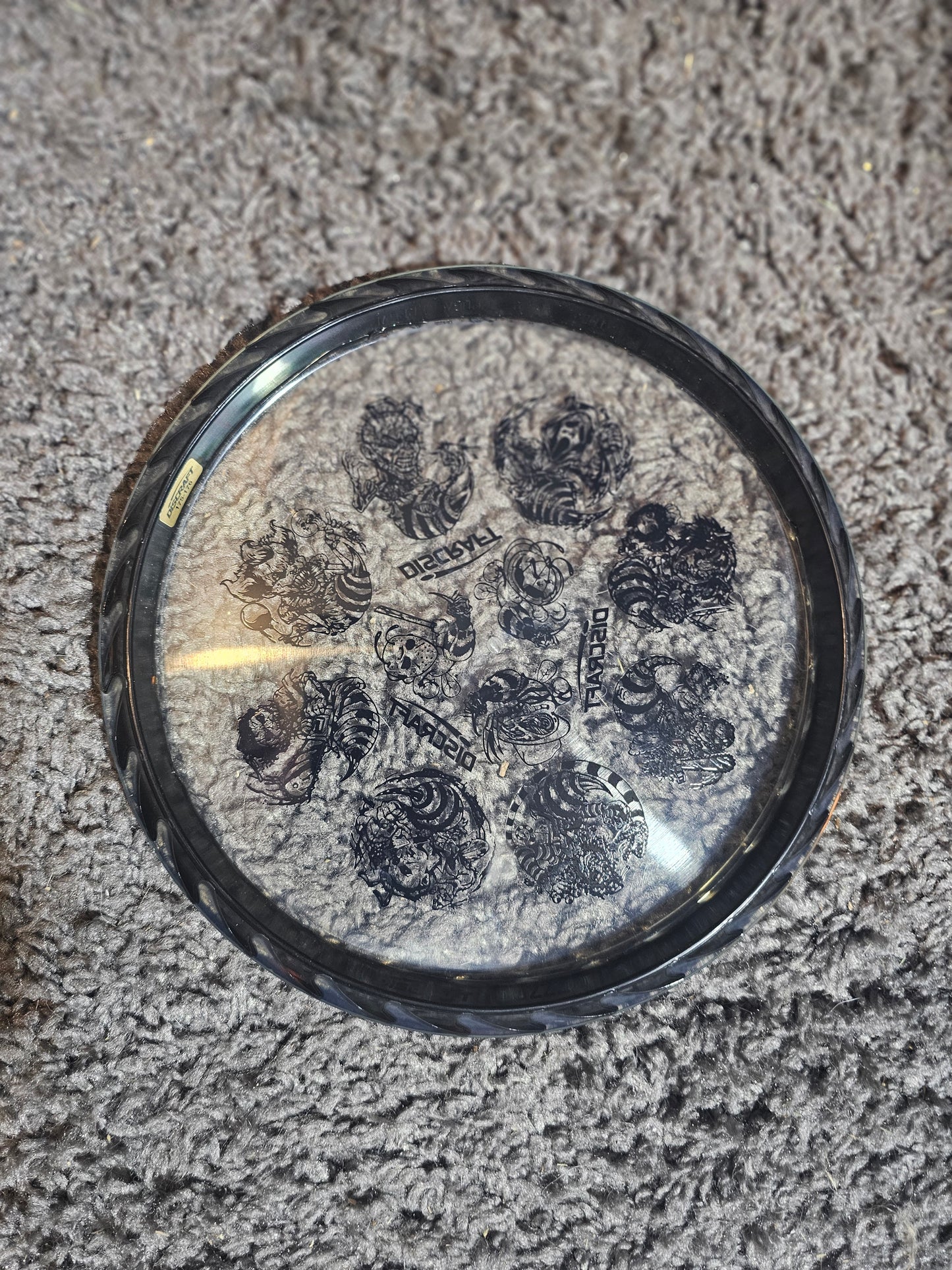 Halloween Buzzzsaw Black/clear