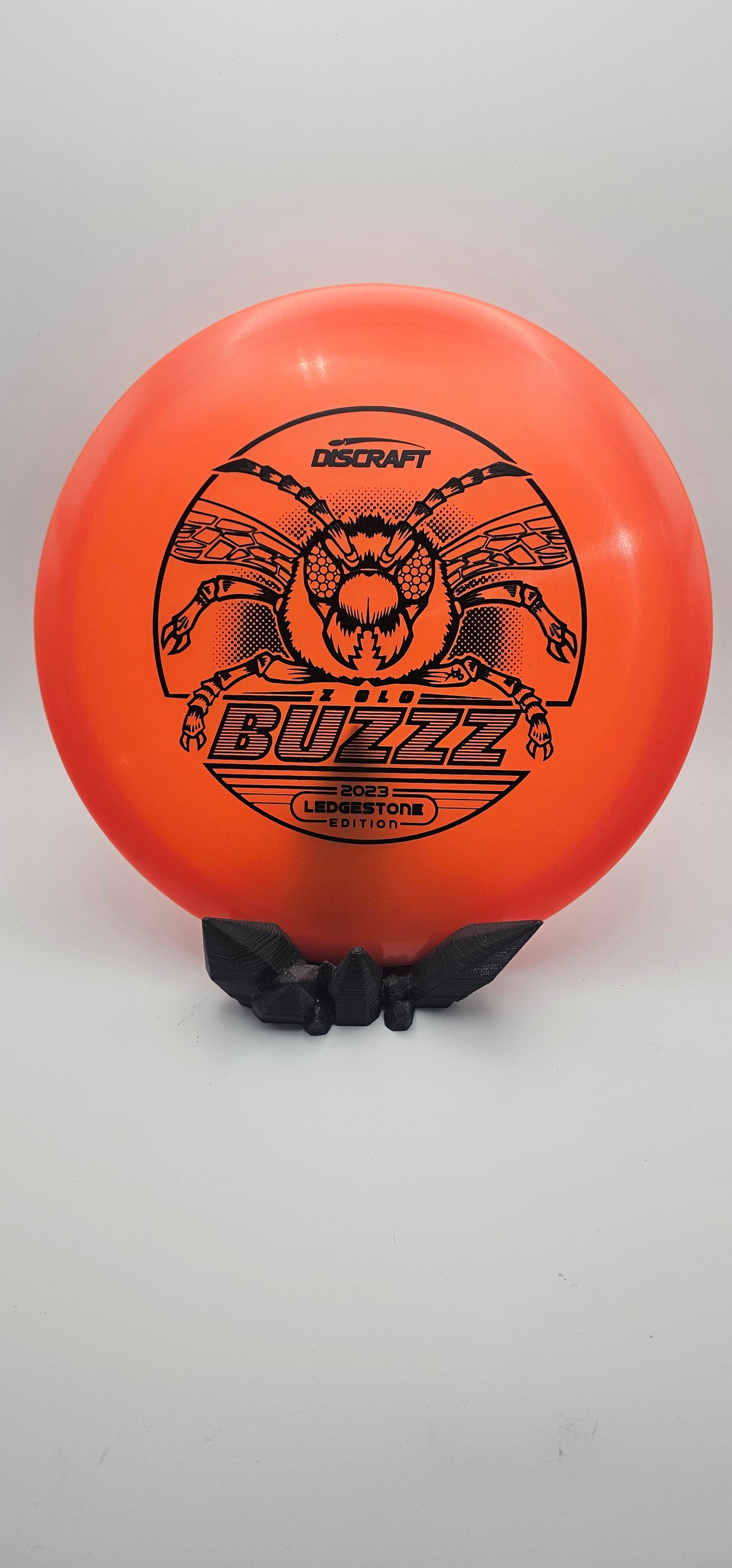Discraft - Buzzz - Z Glo Orange - Orange glow - 177g - black foil