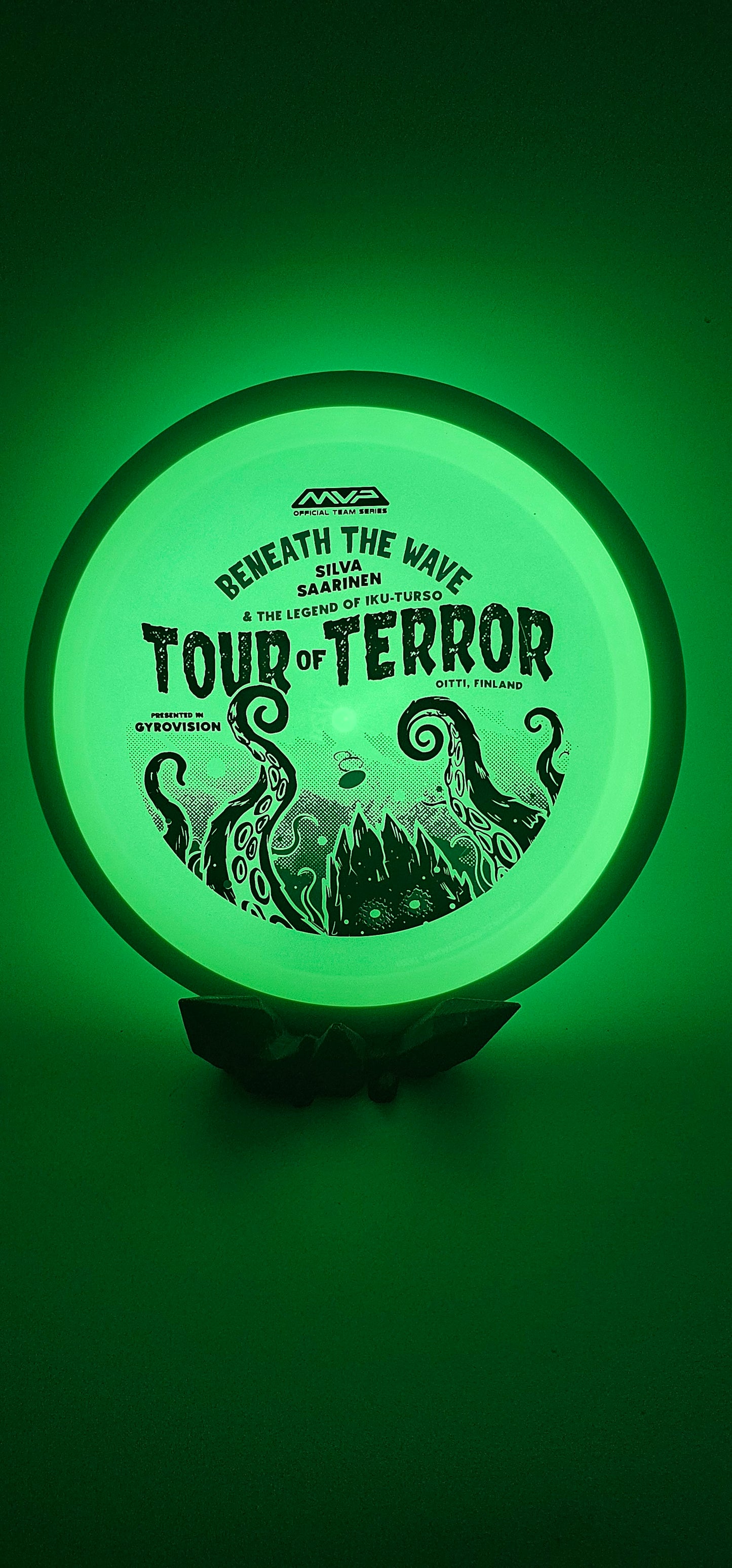Mvp - Wave - Eclipse - Green glow - 172g - black/blue foil
