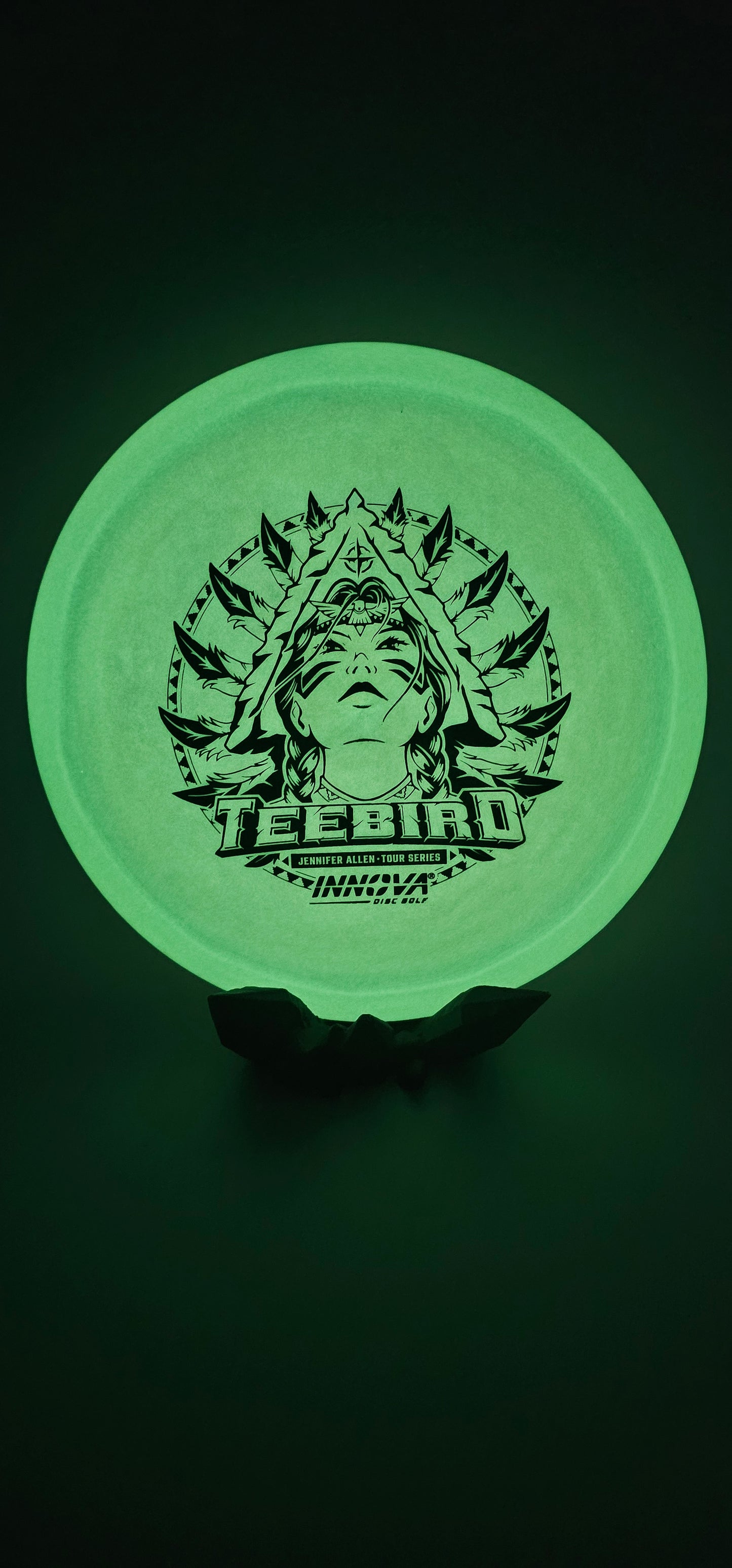 Innova - teebird - proto glow blue - green glow - purple foil - 173-175g