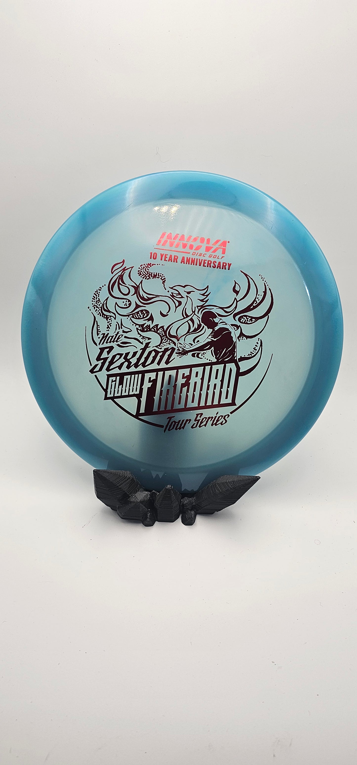Innova - Firebird - green/blue - Proto Glow - red foil - 10th anniversary Sexton firebird