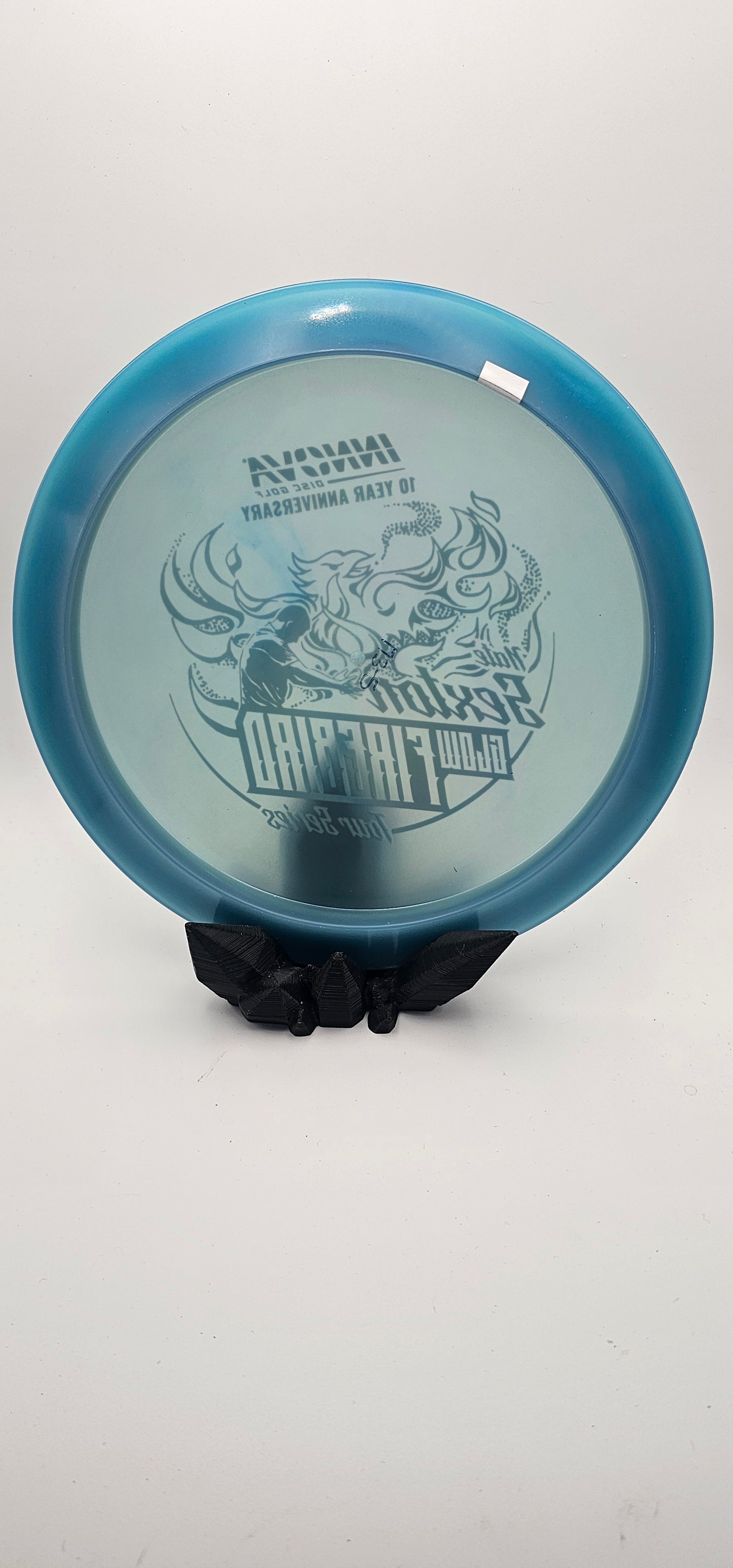 Innova - Firebird - green/blue - Proto Glow - red foil - 10th anniversary Sexton firebird