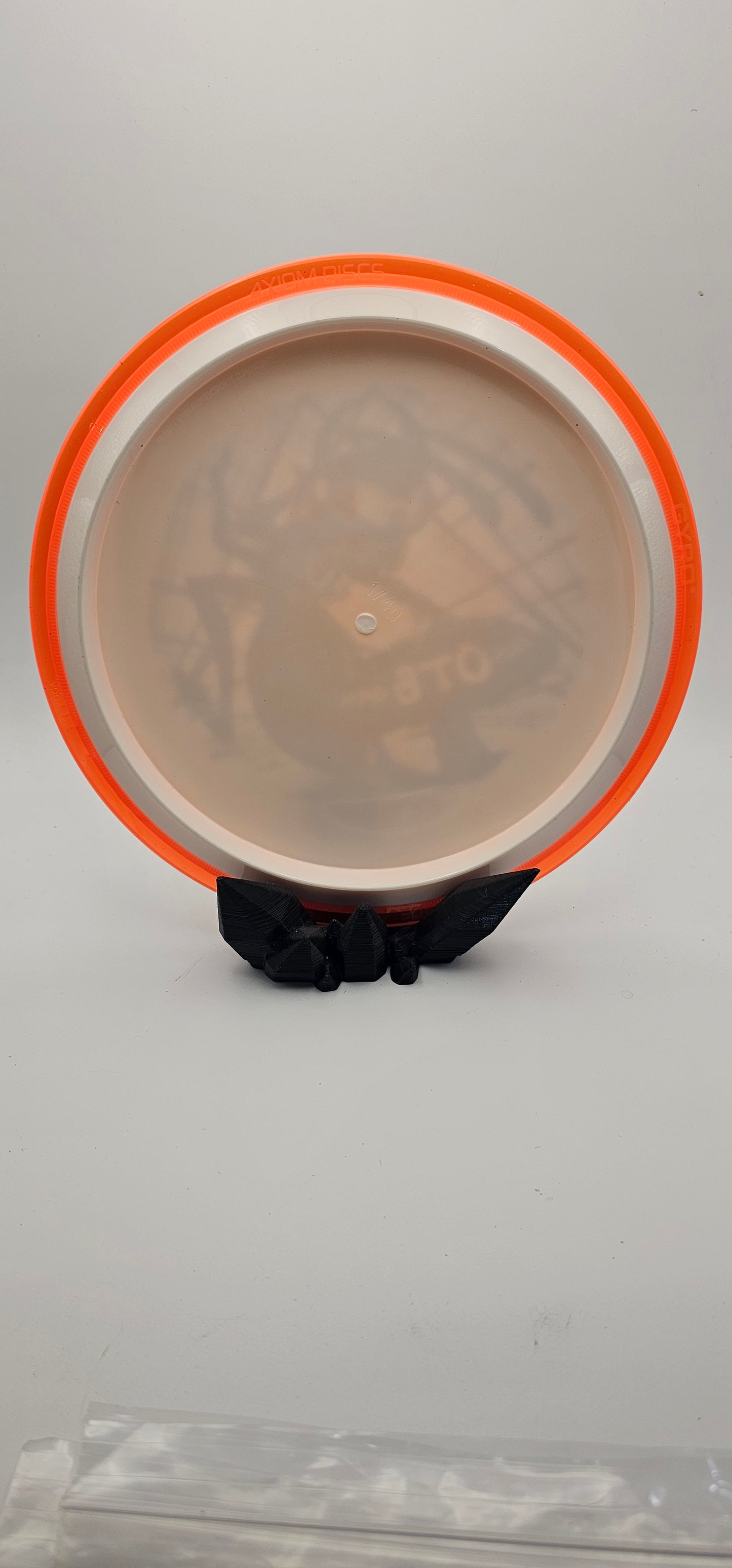 Axiom - Trance - "Trants" OTB open release - neutron white/orange - 174g - blue/gold foil