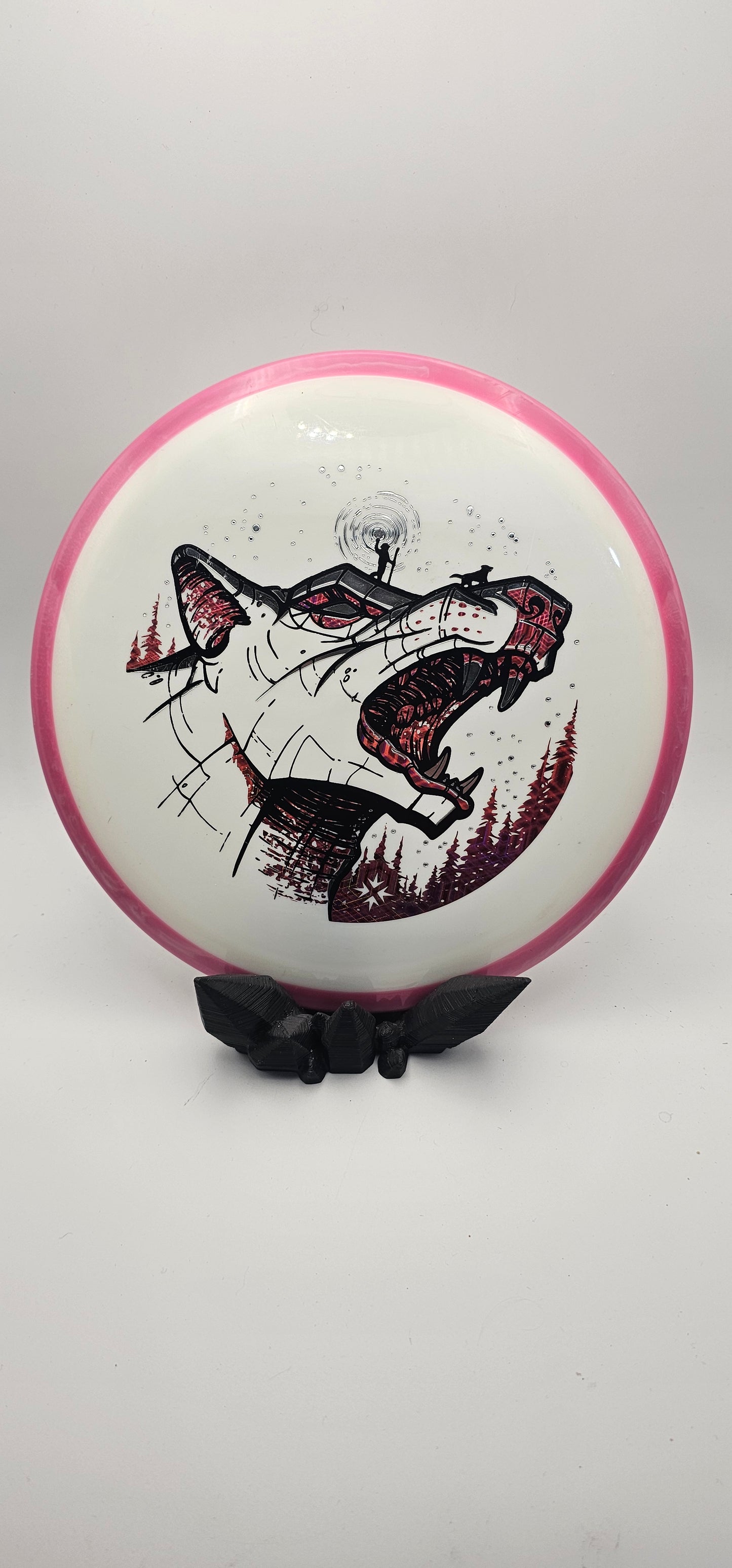 Axiom - Rhythm - 172g - Embark by DFX - Neutron white/pink - Red/silver/black foil