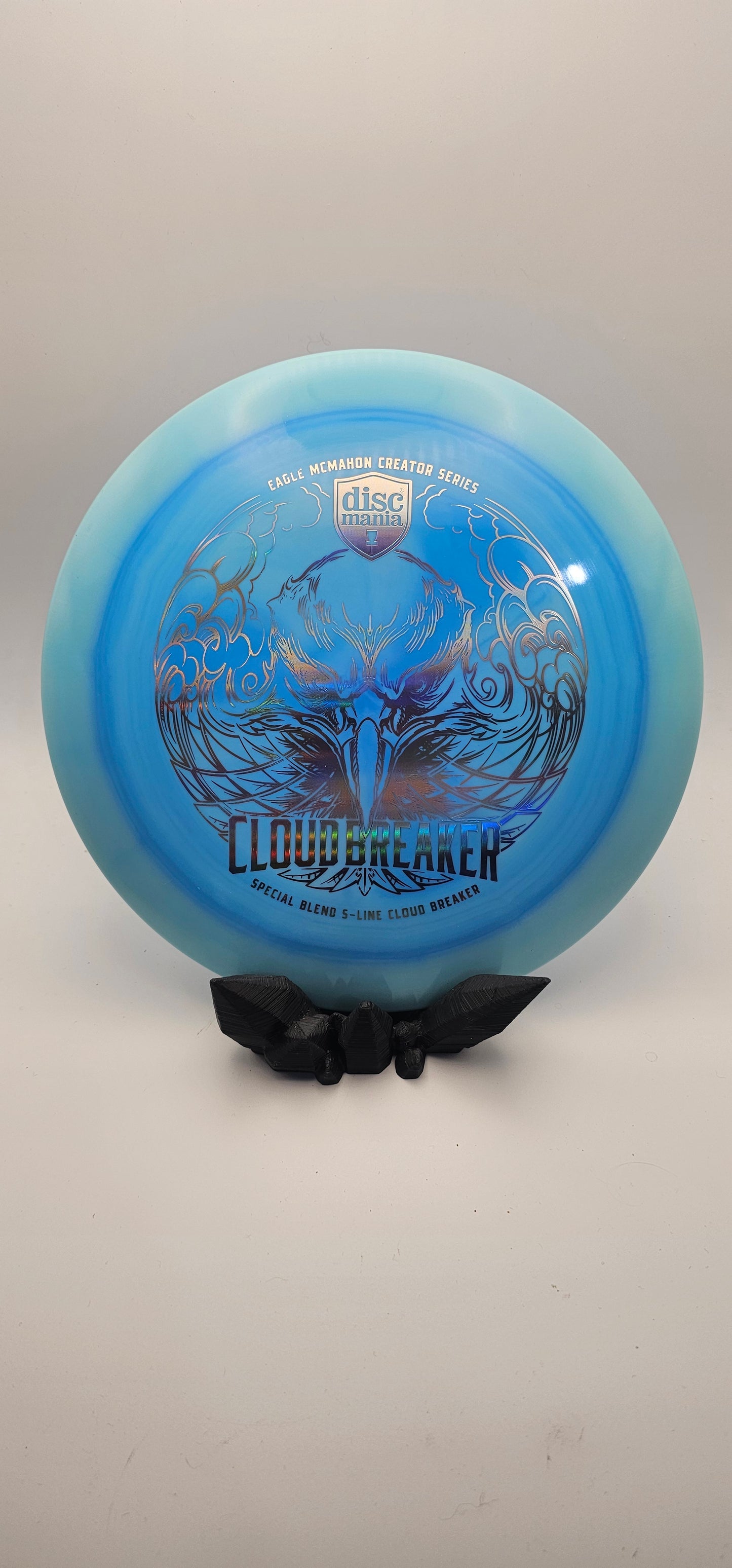 Discmania - Eagle Cloudbreaker - S line Blue swirl - silver foil
