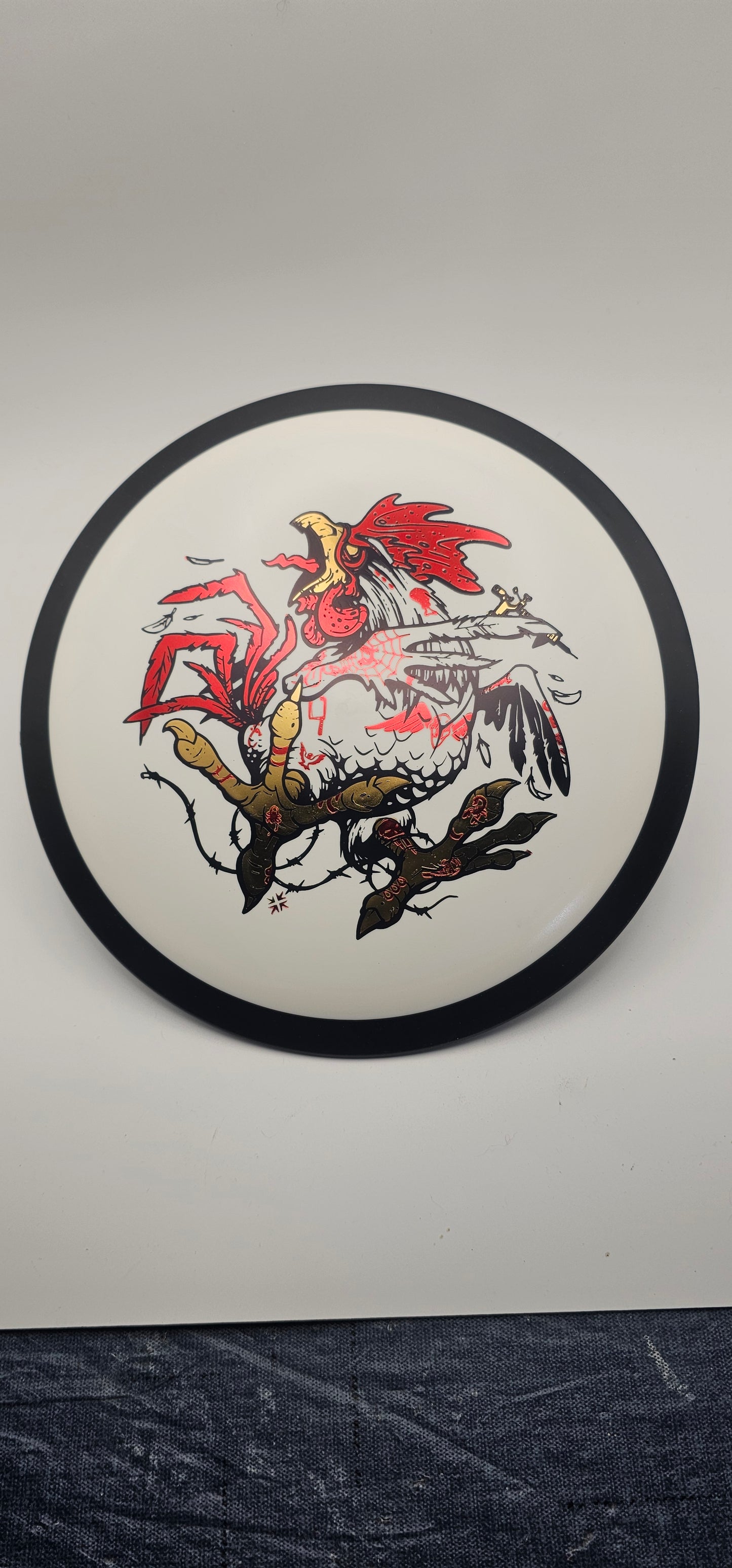 MVP - Wave - Neutron white - Tattooster - 172g - red/black/silver foil