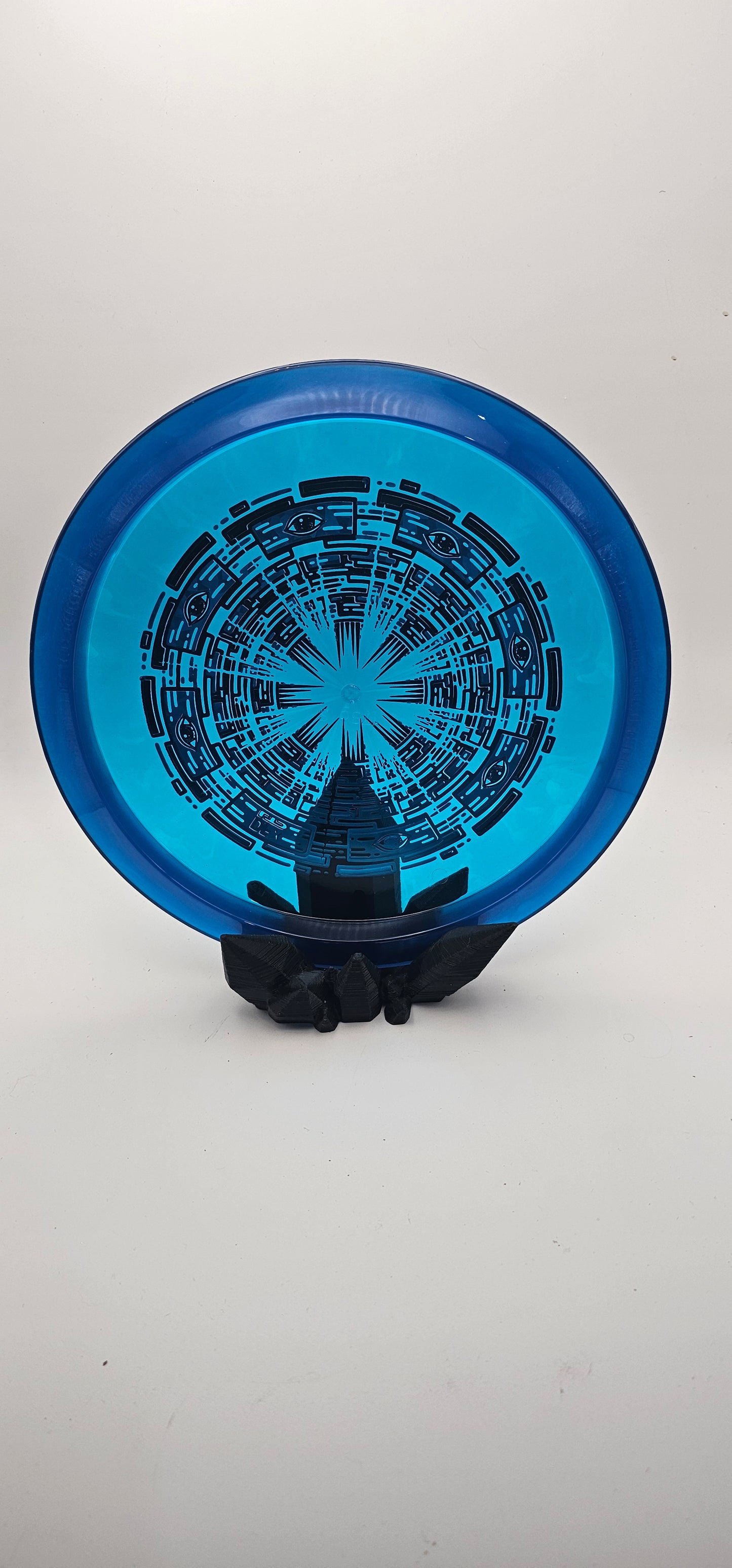 Thoughtspace - Nuance - Ethos Soft Blue - Ocular Flux by DFX - gold/black foil