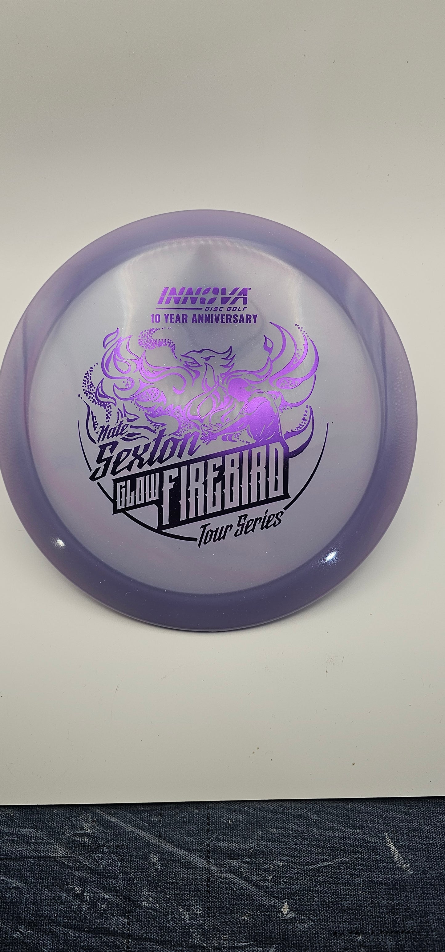 Innova - Firebird - Purple - Proto Glow - purple foil - 10th anniversary Sexton firebird