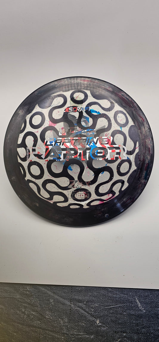 Discraft - Captains Raptor - JBZ Dyed- red/white/blue foil