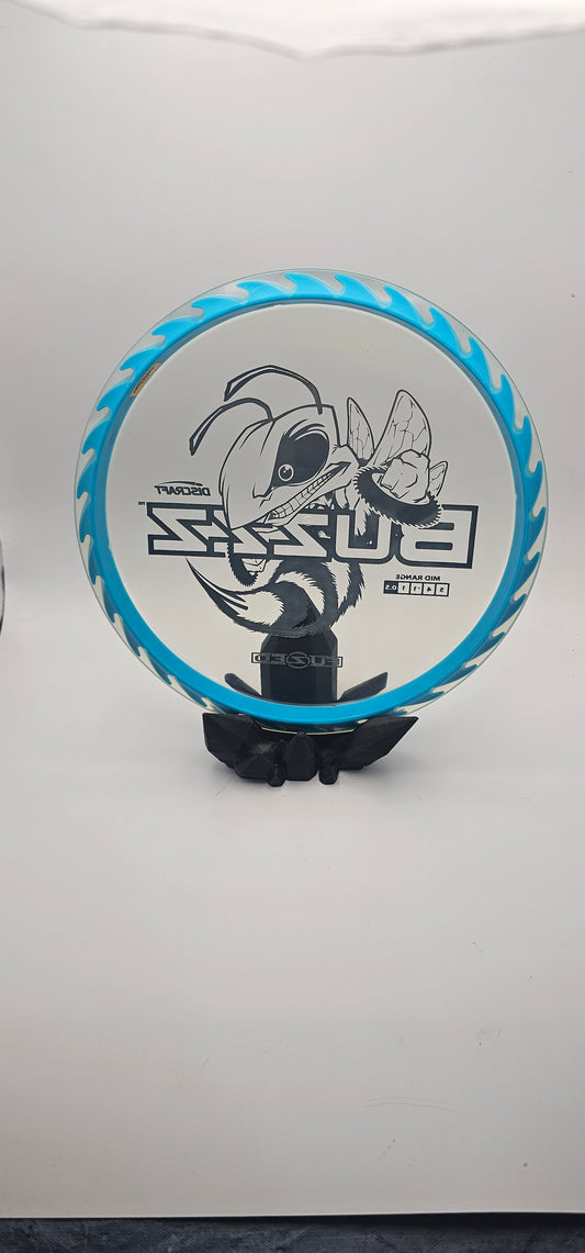 Discraft - FuZed Buzzz - Clear Plate - Blue blades - Buzzzsaw - 177g+ - rainbow foil