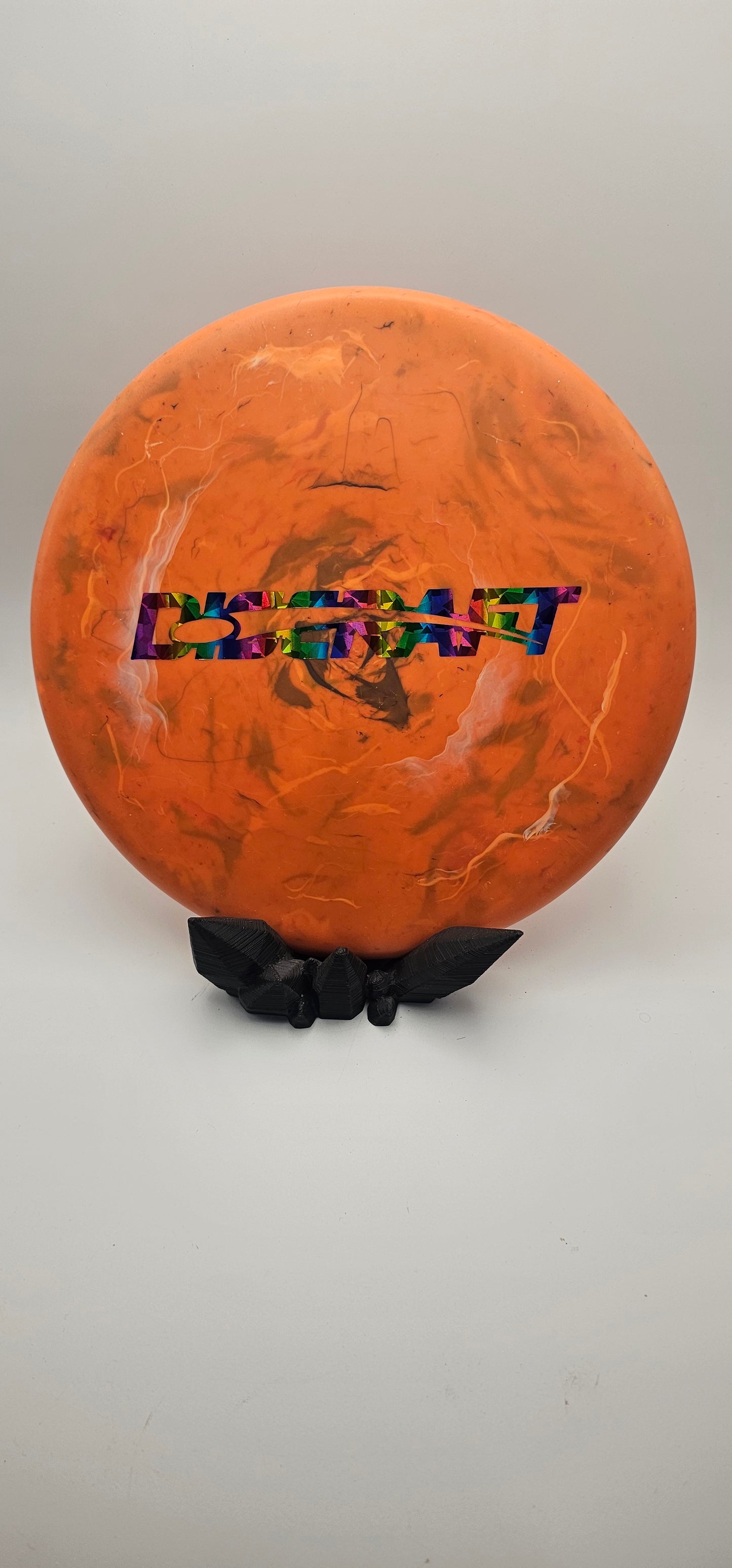Discraft - jawbreaker glo - Zone- 173-174g - orange - rainbow bar stamp