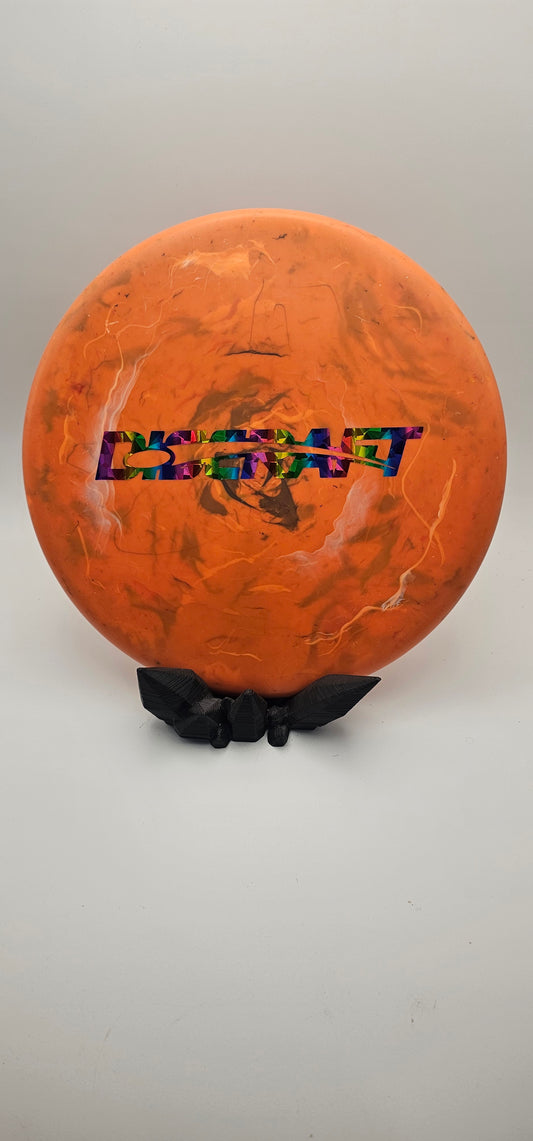 Discraft - jawbreaker glo - Zone- 173-174g - orange - rainbow bar stamp