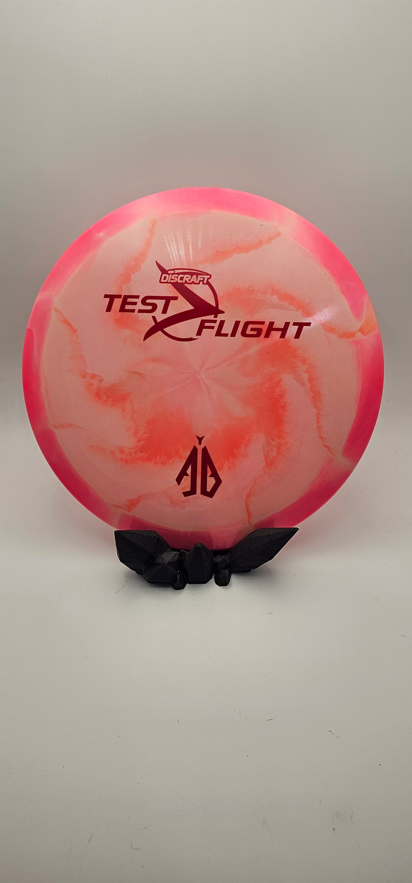 Discraft - Cigarra - Test Flight - 170-172g - Orange/pink swirl - red foil