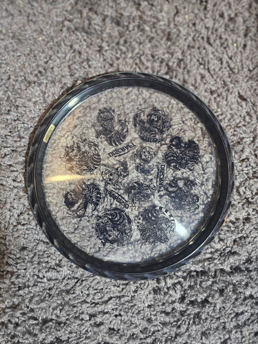 Halloween Buzzzsaw Black/clear
